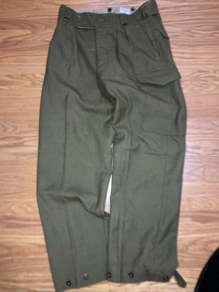 Pantalones de lana militares EagleHawk Clothing 1952, muy cálidos Foto 2 de 3