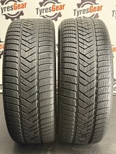 2x 255 50 R20 109V XL PIRELLI SCORPION WINTER M+S 5-6+MM TESTED FREE FITING