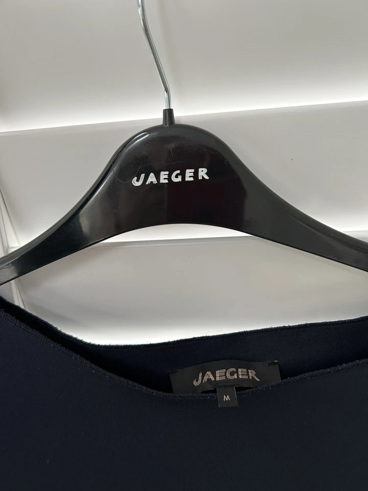 Женская спортивная одежда Jaeger темно-синяя с длинным рукавом топ туника размер средний 12/14 - Изображение 2 из 4