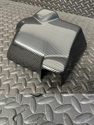 Mk7.5 Fiesta 1.0 Ecoboost Airbox Cover - Deluxe Carbon Fibre Effect Plastic