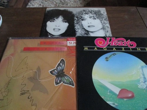 Lot Of 3 LP's Original Heart Albums VG+/VG+