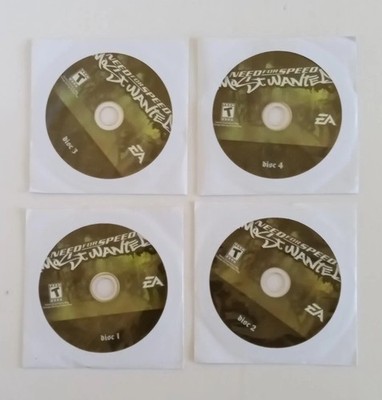 Need For Speed NFS Most Wanted PC Disc 1-4 ~~~Untested~~~