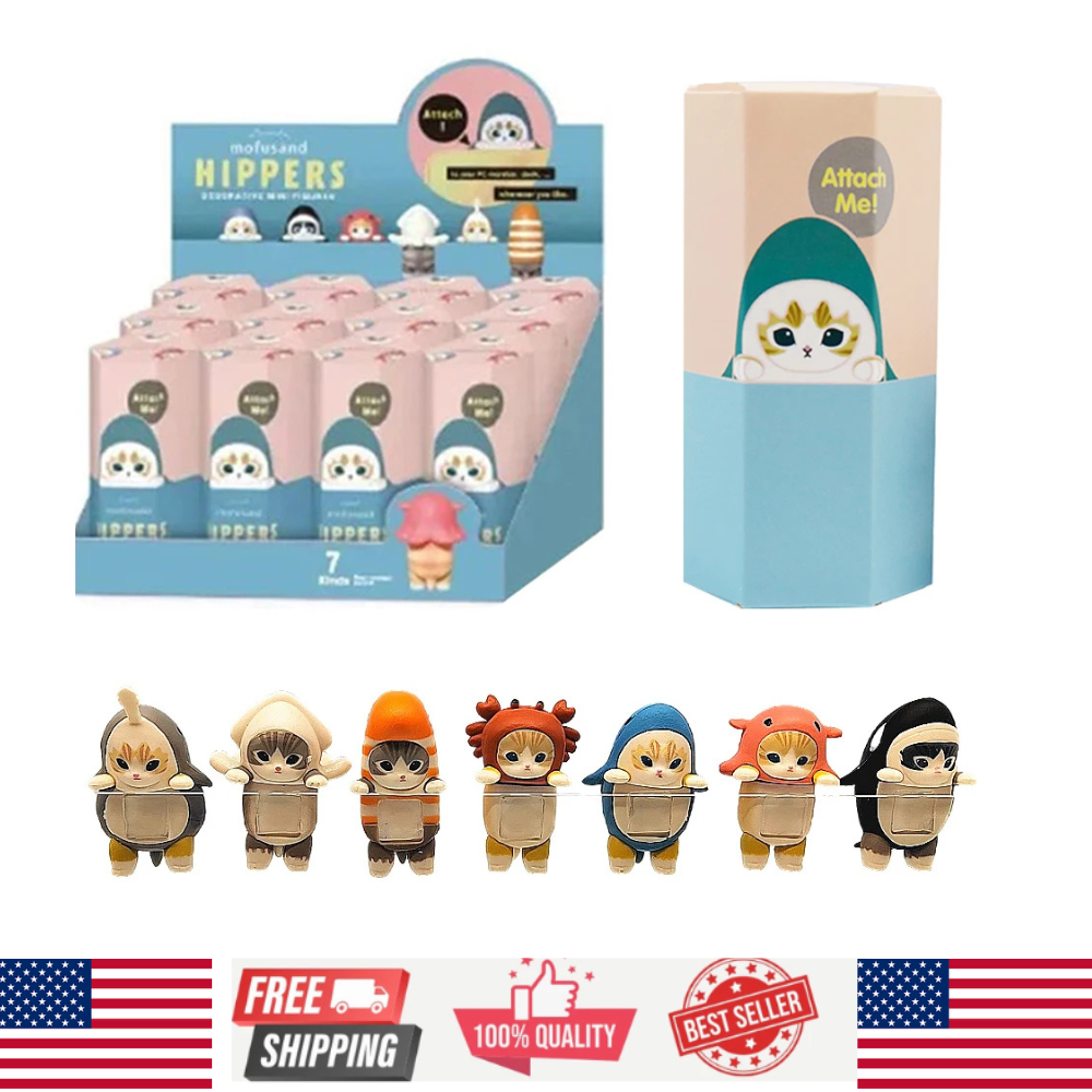 Sonny Angel HIPPERS Mufusand Cat Series Blind Box Mini Figure Toy