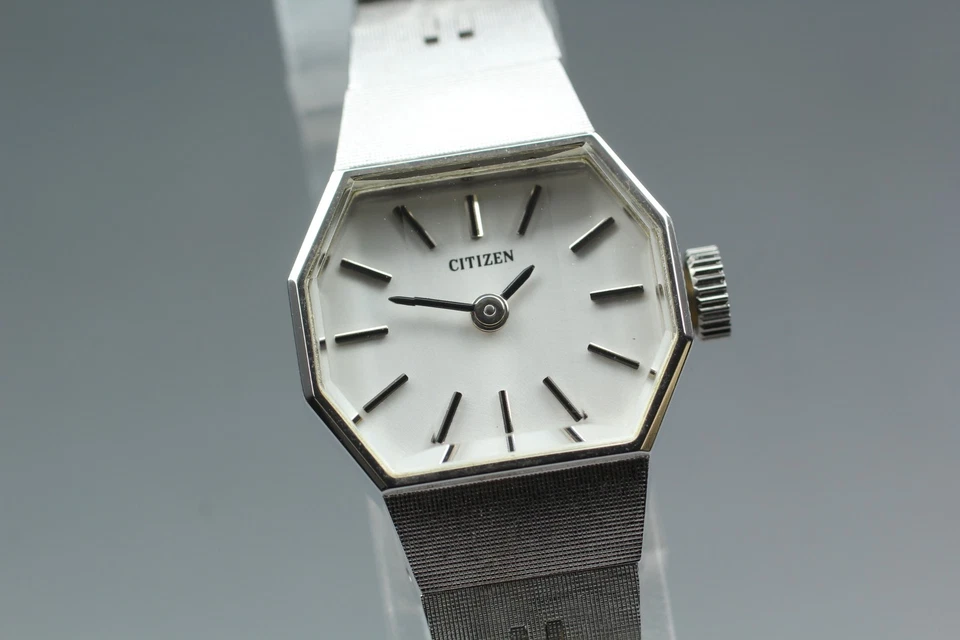 Reloj Hombre Vintage 1975 [NOS con Etiqueta] Citizen 66-7170 Pulsera 21J JAPÓN Foto 3 de 4