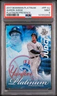 2017 Bowman Platinum Aaron Judge #PP-AJ Platinum Presence Rookie Card PSA 9 MINT