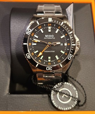Mido Ocean Star GMT 44mm ''24-Month FACTORY Warranty''