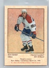 2002-03 Parkhurst Retro #222 Ron Hainsey Minis Montreal Canadiens