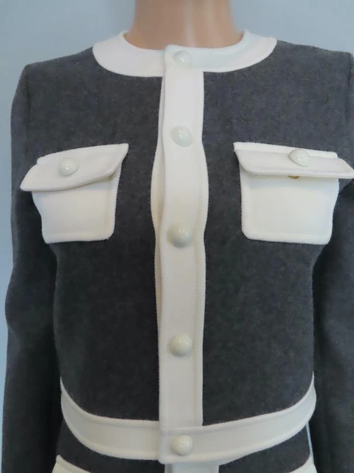 Chaqueta/Ablazer CELINE Gris Recortado Brompton F 34/US 2 Foto 3 de 4