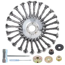 8-Inch Indestructible Trimmer Head - Replaceable Wire Weed Eater Head - Universa