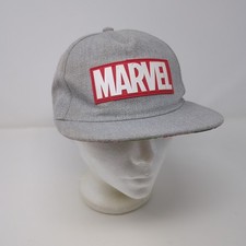 Marvel Avengers Gray Youth Adjustable Snap One Size Baseball Cap Hat
