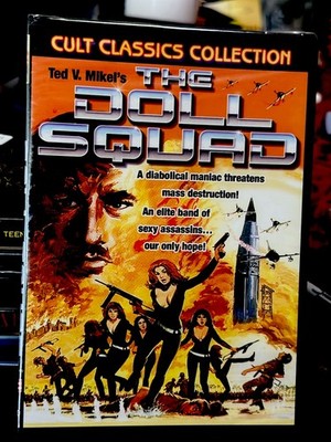 THE DOLL SQUAD DVD Cult  Tyra Satana Ted V Mikels Francine York 2007 Sealed Mint