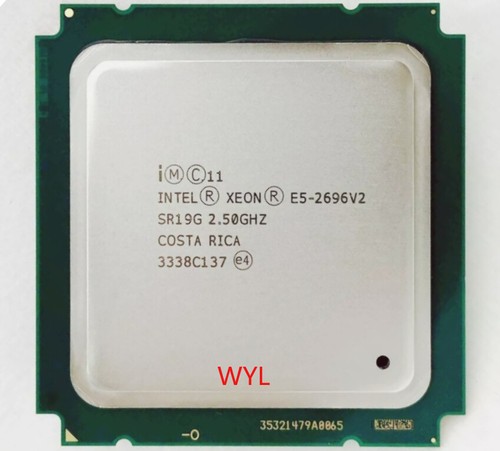 Intel Xeon E5-2696 V2 2696V2 2.5Ghz 12-Cores LGA2011 association 2695 V2 2697 V2
