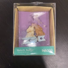 Butterfly Buddies PIN PALS RABBIT Clip Enesco 1991 small wonders 569429