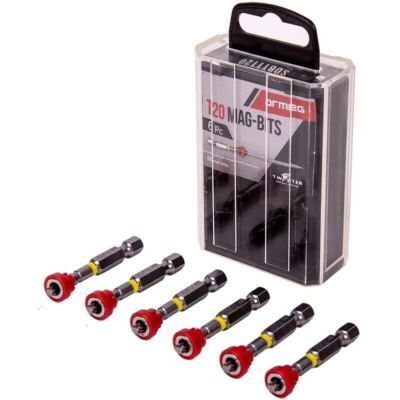 Armeg Mag Bits 6 Stück T20 Magnetkragen Tic Tac Box, Mehrfarbig - SDBTTT20
