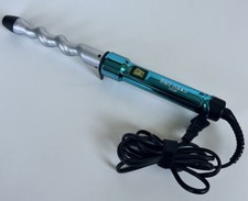 Bed Head Curlipops 1" Tourm Ceramic Wand Curling Iron Clamp Free Styling EUC