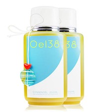 (100ml/10,00&euro;) 2xOel38 Sonnen&ouml;l Oliven&ouml;l+Zitrone VEGAN Suntan Oil br&auml;unt fix