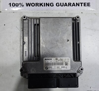 BMW DME 7581848 0261S04117 BOSCH 116i,318i E87/E90 N45 MOTOR MODELLE VERSAND 