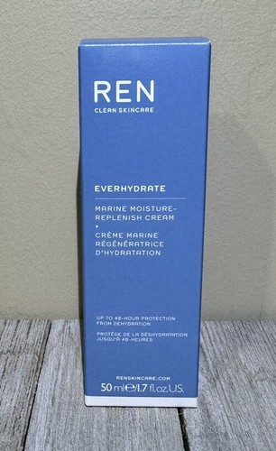 Neu im Karton - Ren Clean Skincare EVERHYDRATE MARINE FEUCHTIGKEITS-AUFFÜLLENDE CREME... 1,7 Oz.
