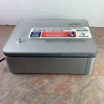 Sony Picture Station Digital Photo Printer DPP-FP30 for Cyber-Shot F Series Used
