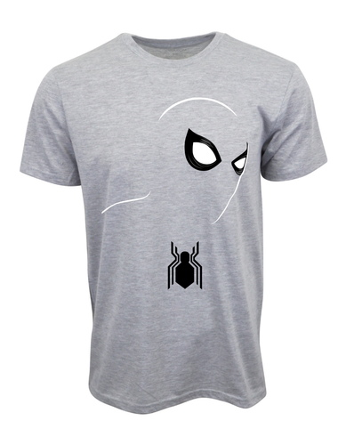 MARVEL SPIDERMAN FACE T SHIRT - Picture 1 of 2