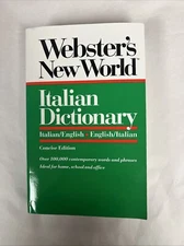 Webster's New World Italian Dictionary : Concise Edition Paperbac