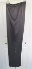 GORG St. John PEWTER Straight Leg DIANA Shiny Dress Pants 12 595