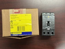 EDB34015 EDB Square D 3 Pole 15 Amps 120/277Volt Bolt-On NEW IN BOX
