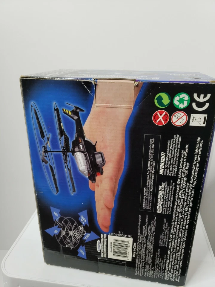 Black ghost Micro Indoor IR Controlled Helicopter Blade Runner Series Rare - Image 4 of 4