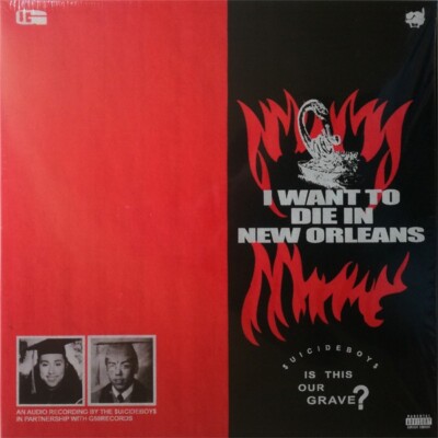 Suicide Boys I Want To Die In New Orleans LP LIMITED SILVER