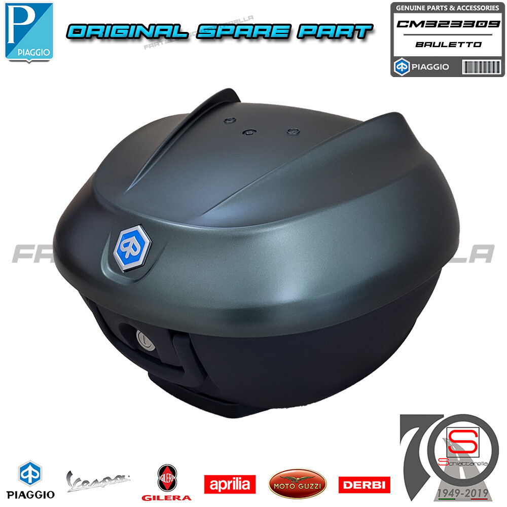 Kit Baule 36 LT Verde Jungle XV7 333/A Opaco Piaggio Beverly 300