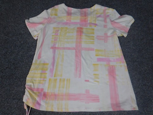 ALfred Dunner top Small pink stretch classic tee top roundneck - Picture 8 of 10