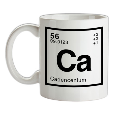 CADENCE - Periodic Element Mug - Surname - Family - Name - Tea - Coffee