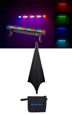Chauvet COLORSTRIP MINI DMX LED Multi-Color DJ Light Bar Color Strip Free Scrim