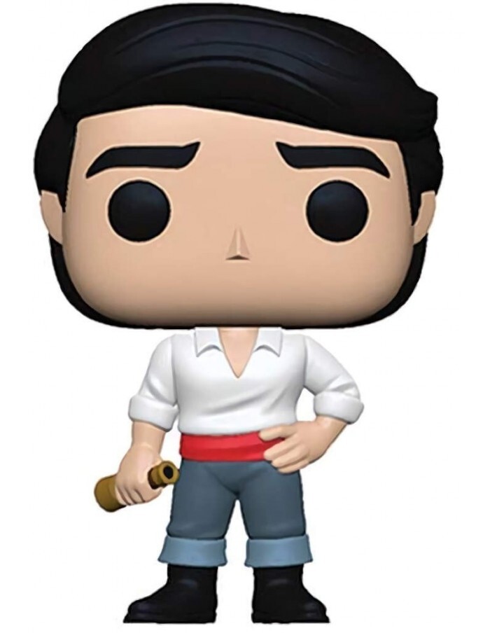 FUNKO POP DISNEY THE LITTLE MERMAID LA SIRENETTA PRINCE ERIC VINYL FIGURE NEW!