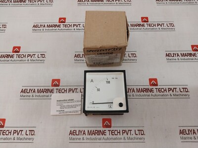 Rishabh EQ 96 AC Amperemeter P1030295RIS 850V 0-150/200A 100/5A 600V