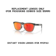 Oakley Frogskins OO9013 55mm Replacement Lenses Tinted Distant Vision Lenses