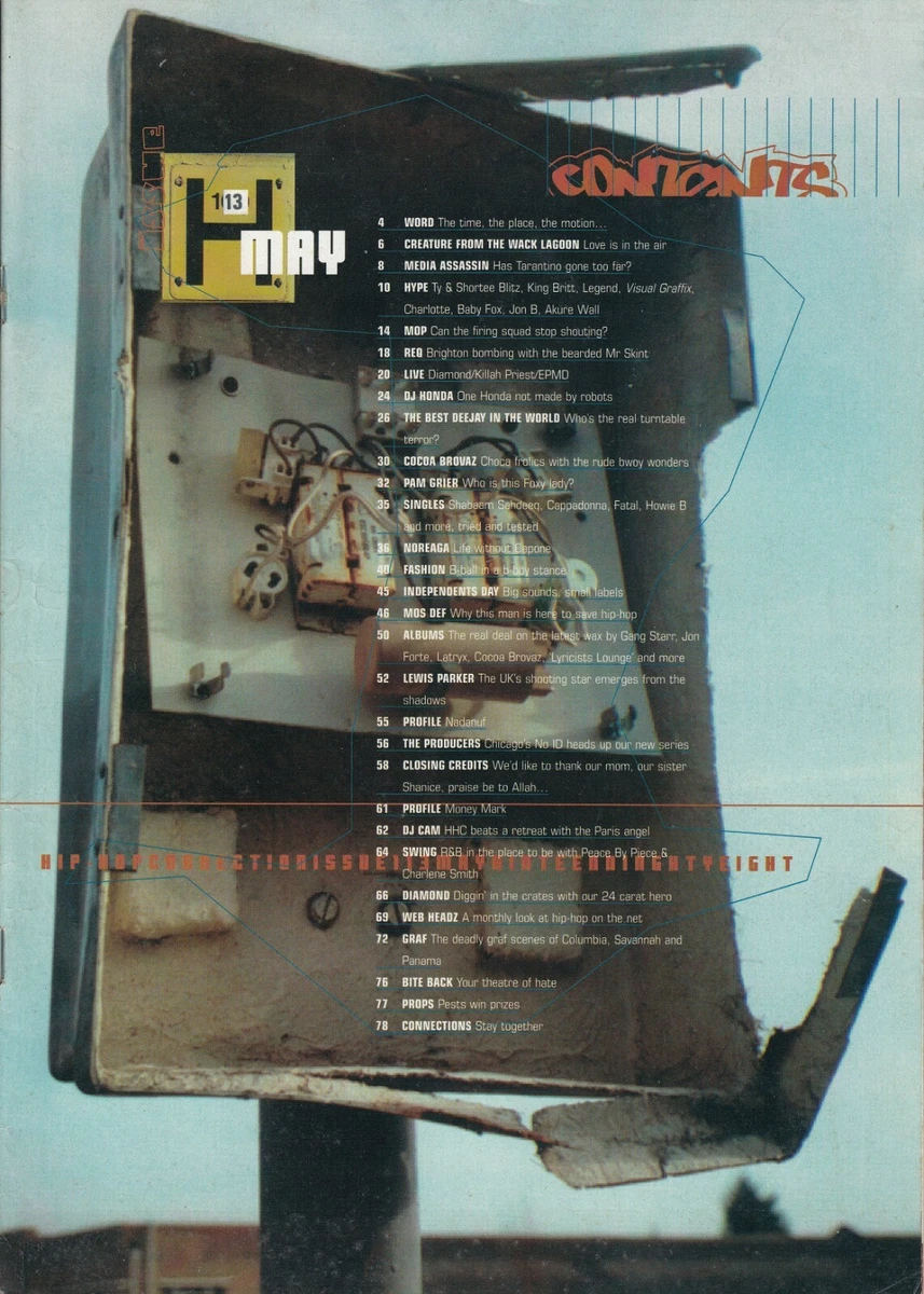 Hip Hop Connection (HHC) magazine, May 98 (Mos Def cover) | eBay