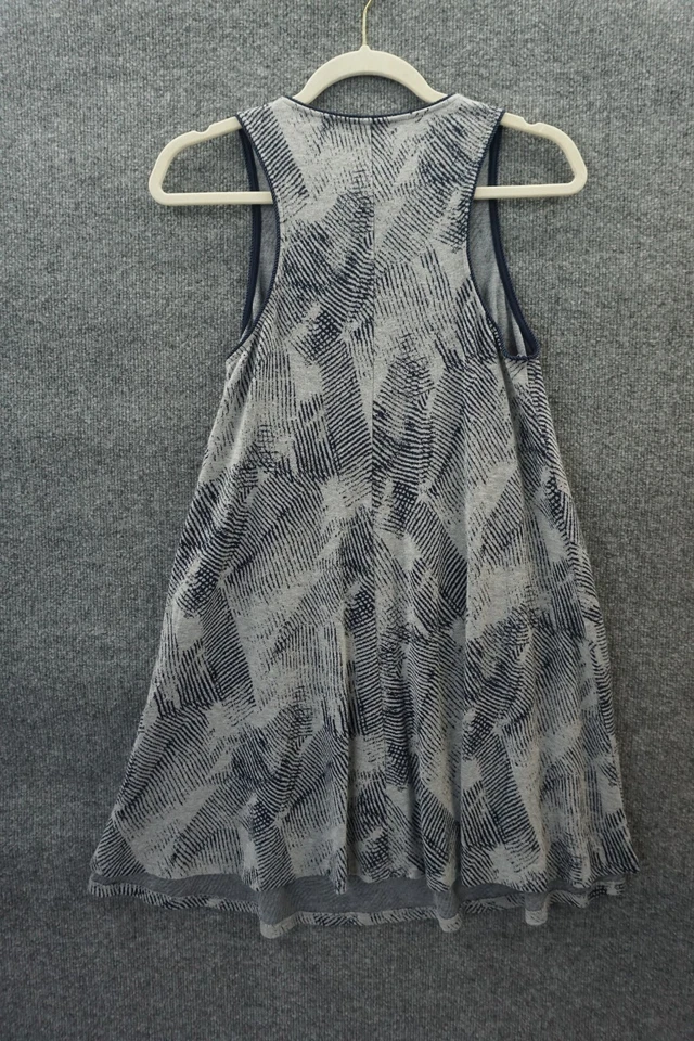 Vestido Tart Collections para mujer gris azul pequeño vestido sin mangas hasta la rodilla Foto 4 de 4