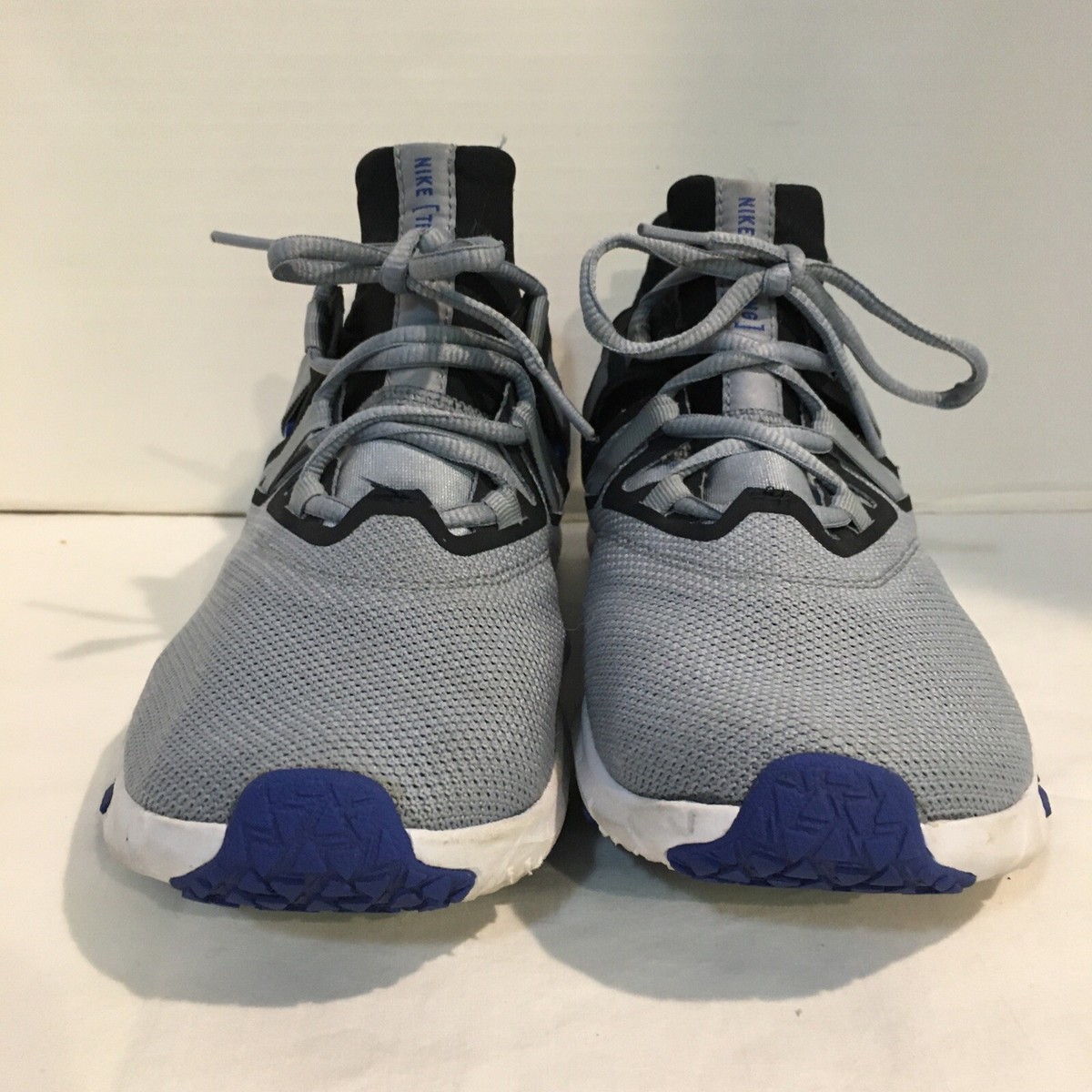 Nike Flex method TR Men 7.5 Obsidian/Game Royal Mist 
