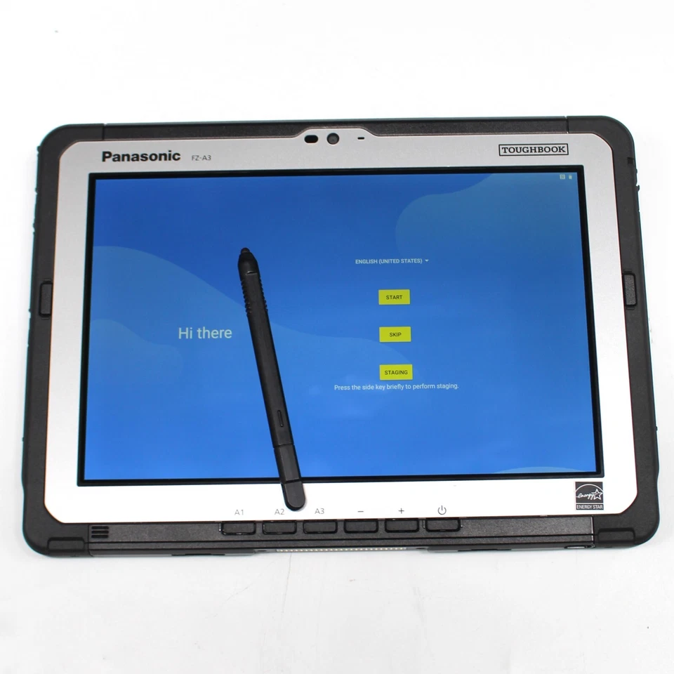 Tablet Panasonic FZ-A3 4GB, 64GB, Android 11, dGPS, 2D BarLaser, com encaixe - Imagem 2 de 4