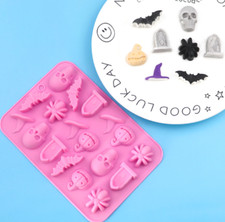 Halloween Ghost Bat Spider