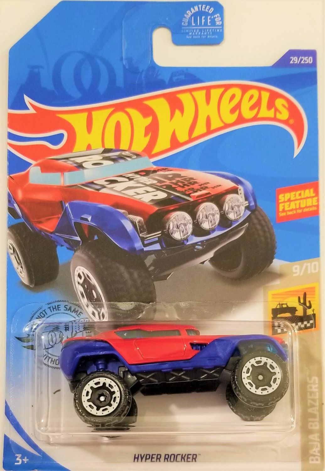 Hot Wheels - 2020 Baja Blazers 9/10 Hyper Rocker 29/250 (BBGHB90)