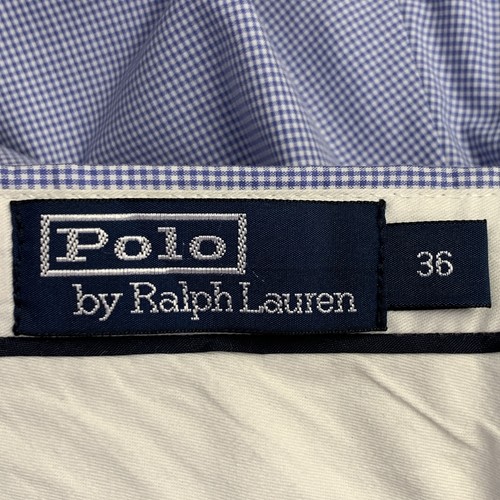 POLO by RALPH LAUREN Size XL Blue White Gingham Cotton Suit - Picture 12 of 15