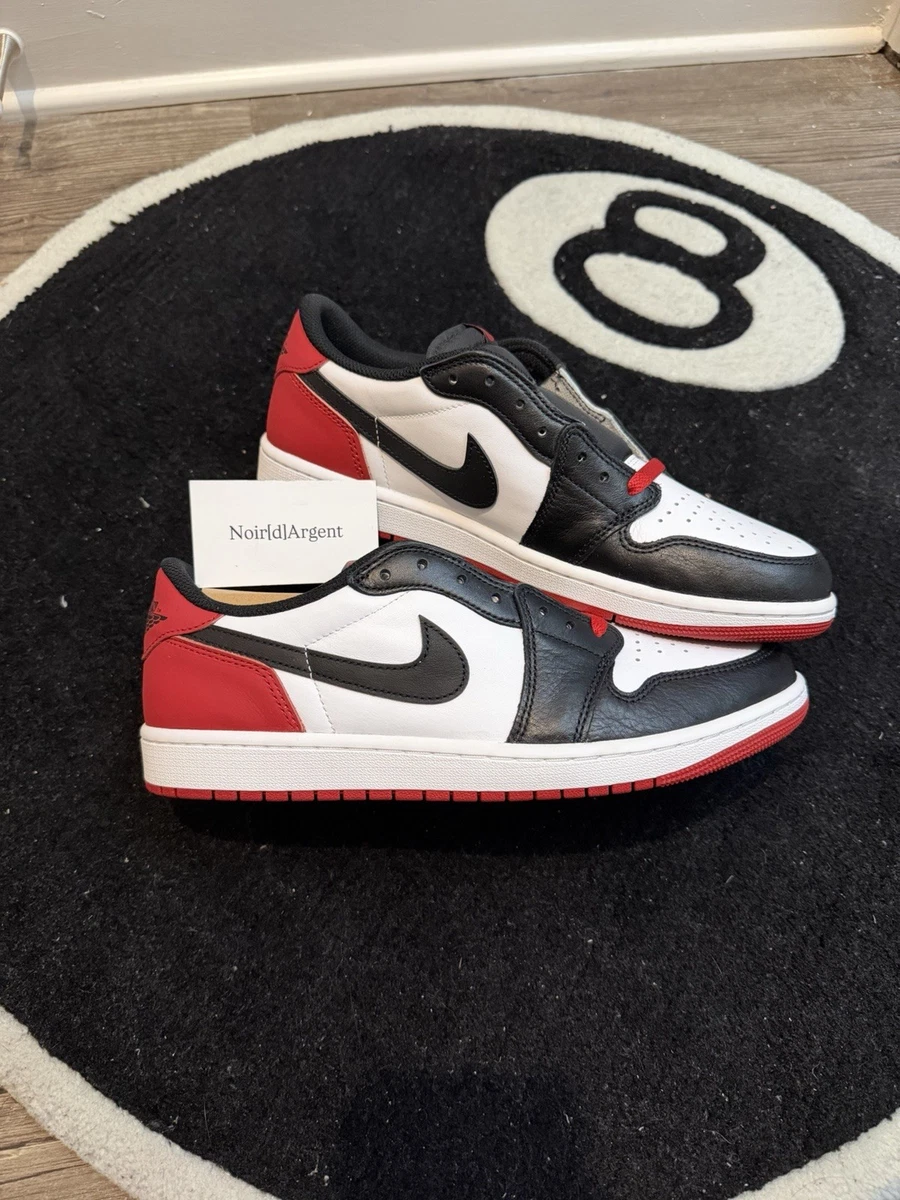 Jordan 1 Retro OG Low Black Toe for Sale | Authenticity Guaranteed
