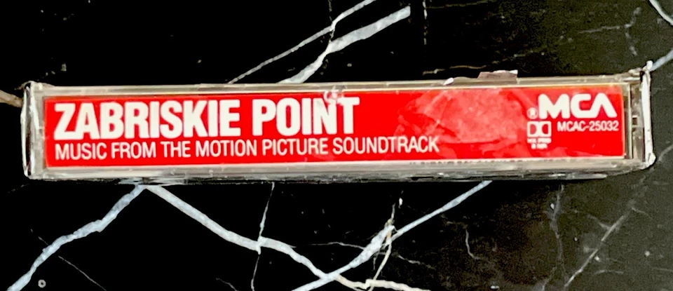 Zabriskie Point Motion Picture Soundtrack Cassette  [MCAC-25032] sealed NEW - Image 2 of 4
