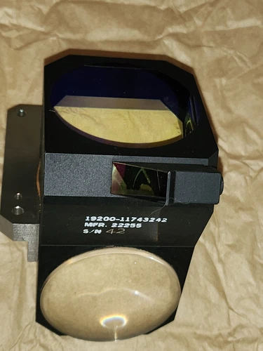 Mounted Optical Instrument Beam Splitter, NSN 1220010193441, ASSY for AN/VVG-2.