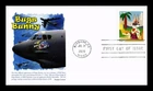 DR JIM STAMPS US COVER BUGS BUNNY 80TH ANNIVERSARY FDC PANDA CACHET