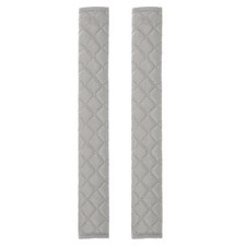 2pcs Seatbelt Covers 25.6 Inch Car Seat Belt Pads Cover for SUV Trucks, Grey
