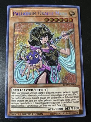 Yugioh! Palladium Oracle Mana TN19-EN004 Secret Rare Limited Edition LP+