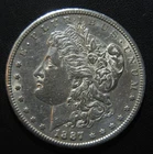 1887 s Morgan Silver Dollar